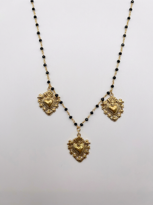 Collana tre cuori