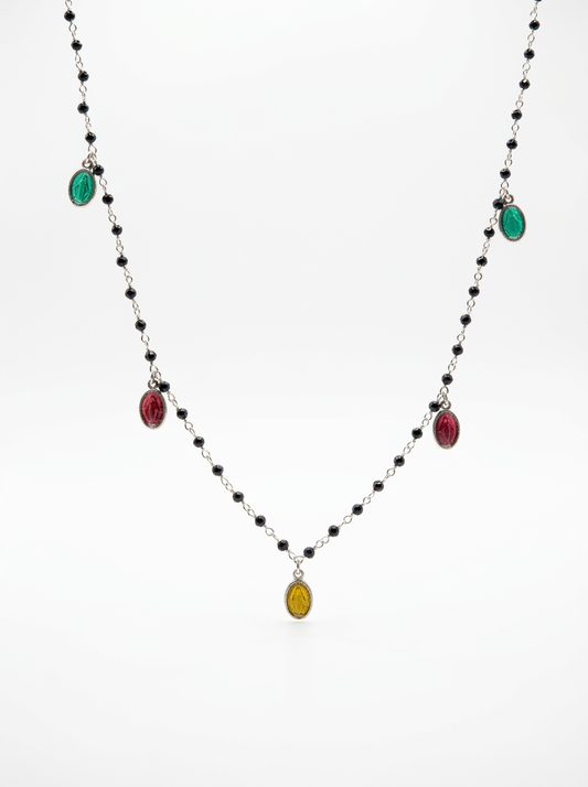 Collana argento con mini lola